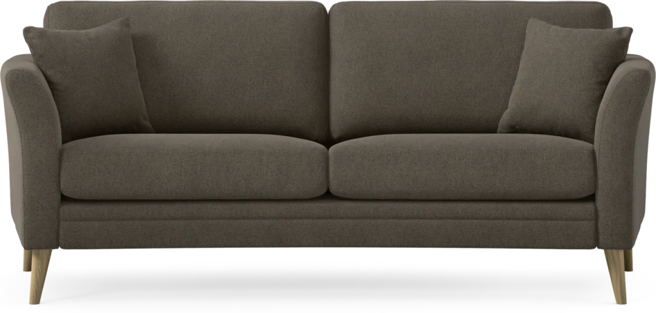Eden - 2,5-sits soffa svängd - Brun