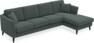 Eden - 3-sits soffa med schäslong - Grå