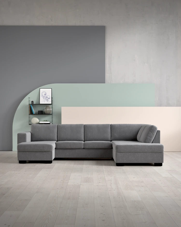 Nevada - 3-sits soffa med schäslong vänster och divan höger - inspiration