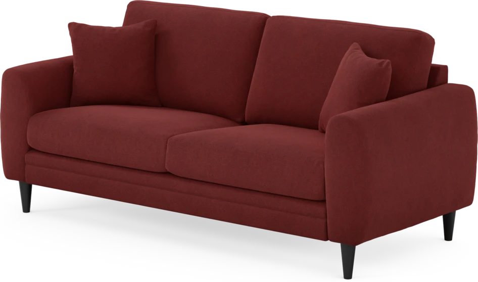 Eden - 2,5-sits soffa - Röd