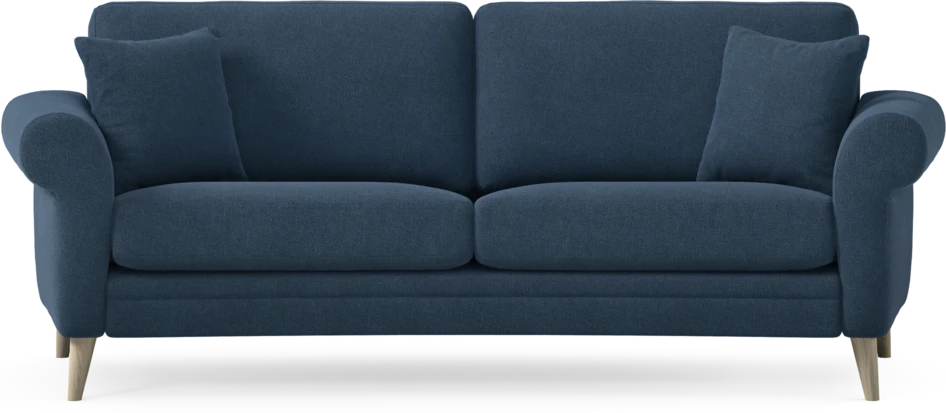 Eden - 2,5-sits soffa svängd - Blå