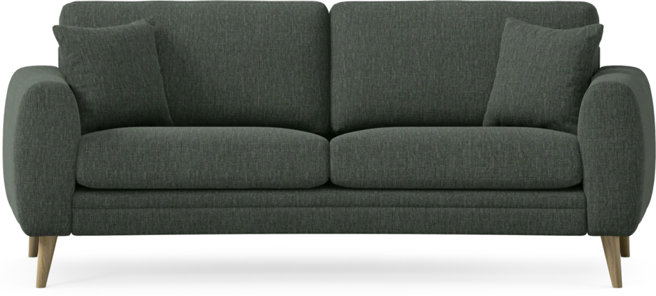 Eden - 2,5-sits soffa svängd - Grön