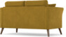 Eden - 2-sits soffa - Gul
