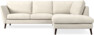 Madison - 2-sits soffa med divan höger - Vit