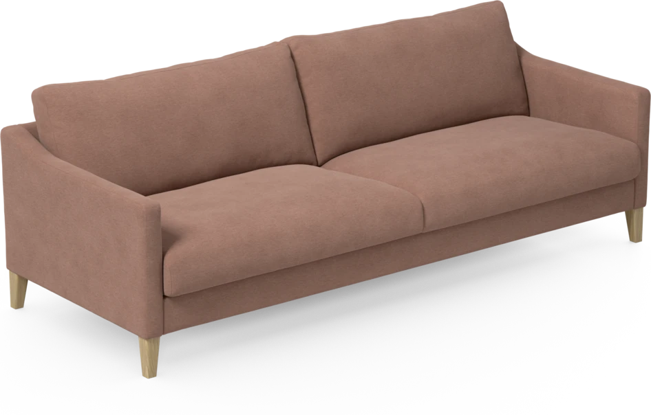 Winston - 4-sits soffa - Rosa