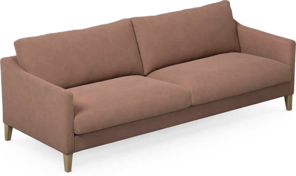 Winston - 4-sits soffa - Rosa
