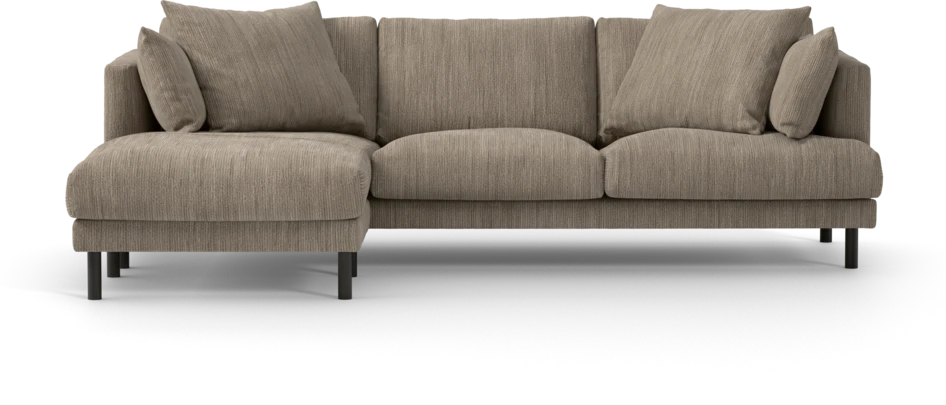 Harper - 4-sits med schäslong vänster - Beige