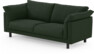 Cherrie - 2,5-sits soffa, fast klädsel - Grön