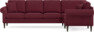 Eden - Hörnsoffa, 3+1-sits - Röd