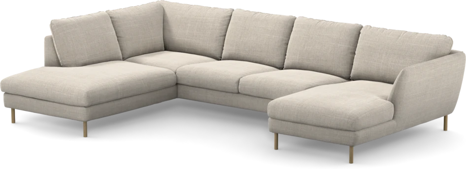 Madison - 2-sits soffa med divan vänster och schäslong höger - Beige