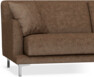 Macy Lux - 3-sits soffa - Brun