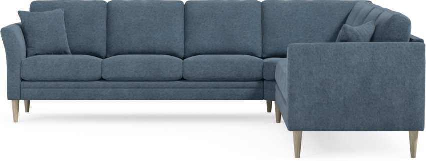 Eden - Hörnsoffa, 3+3-sits - Blå