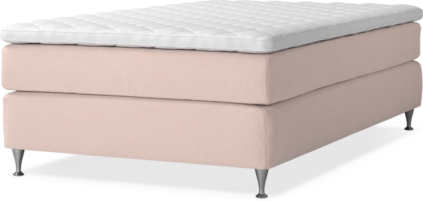 Delux Sense - Kontinentalsäng, enkelsäng 120 cm med bäddmadrass