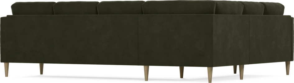 Eden - Hörnsoffa, 2+3-sits - Grön