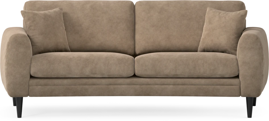 Eden - 2,5-sits soffa svängd - Beige