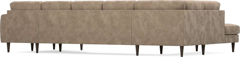 Eden - 3-sits soffa med divan vänster och schäslong höger - Beige