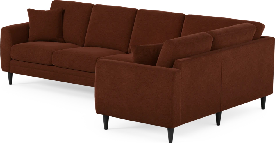 Eden - Hörnsoffa, 3+1-sits - Orange