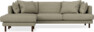Harper - 4-sits med schäslong vänster - Beige