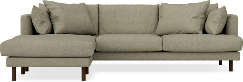 Harper - 4-sits med schäslong vänster - Beige