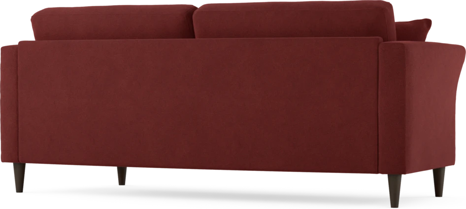 Eden - 2,5-sits soffa svängd - Röd