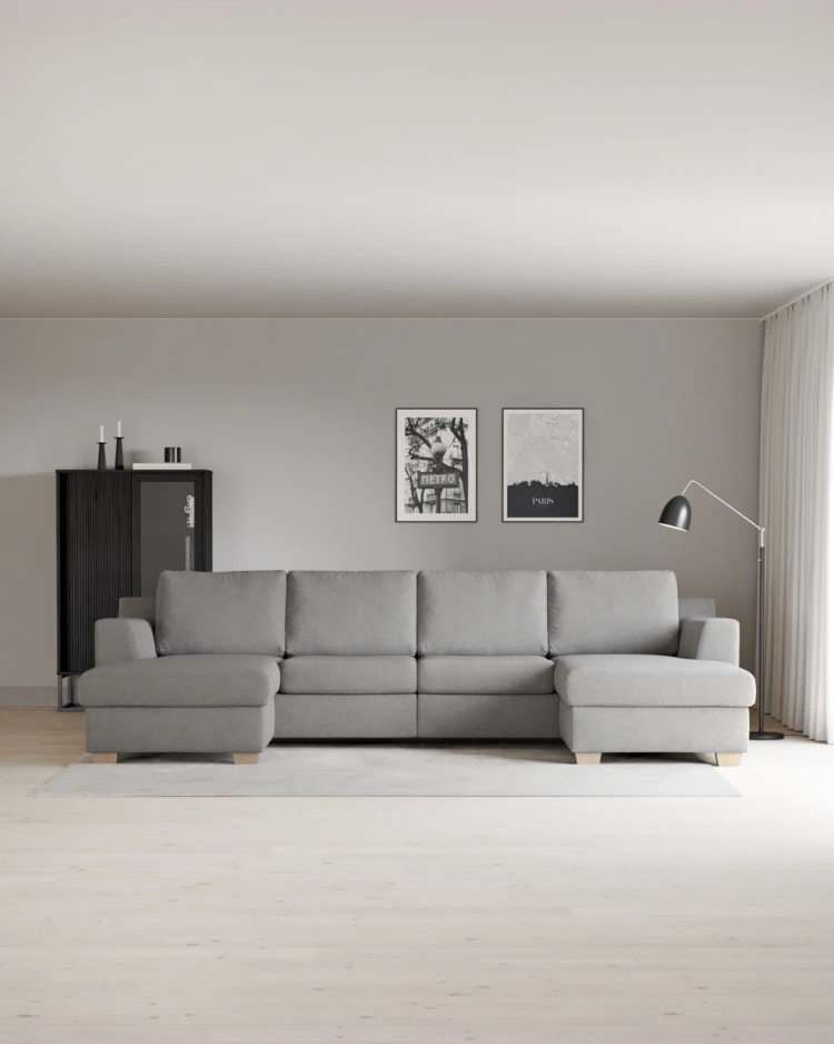 Friday - 2-sits soffa med två schäslonger - inspiration