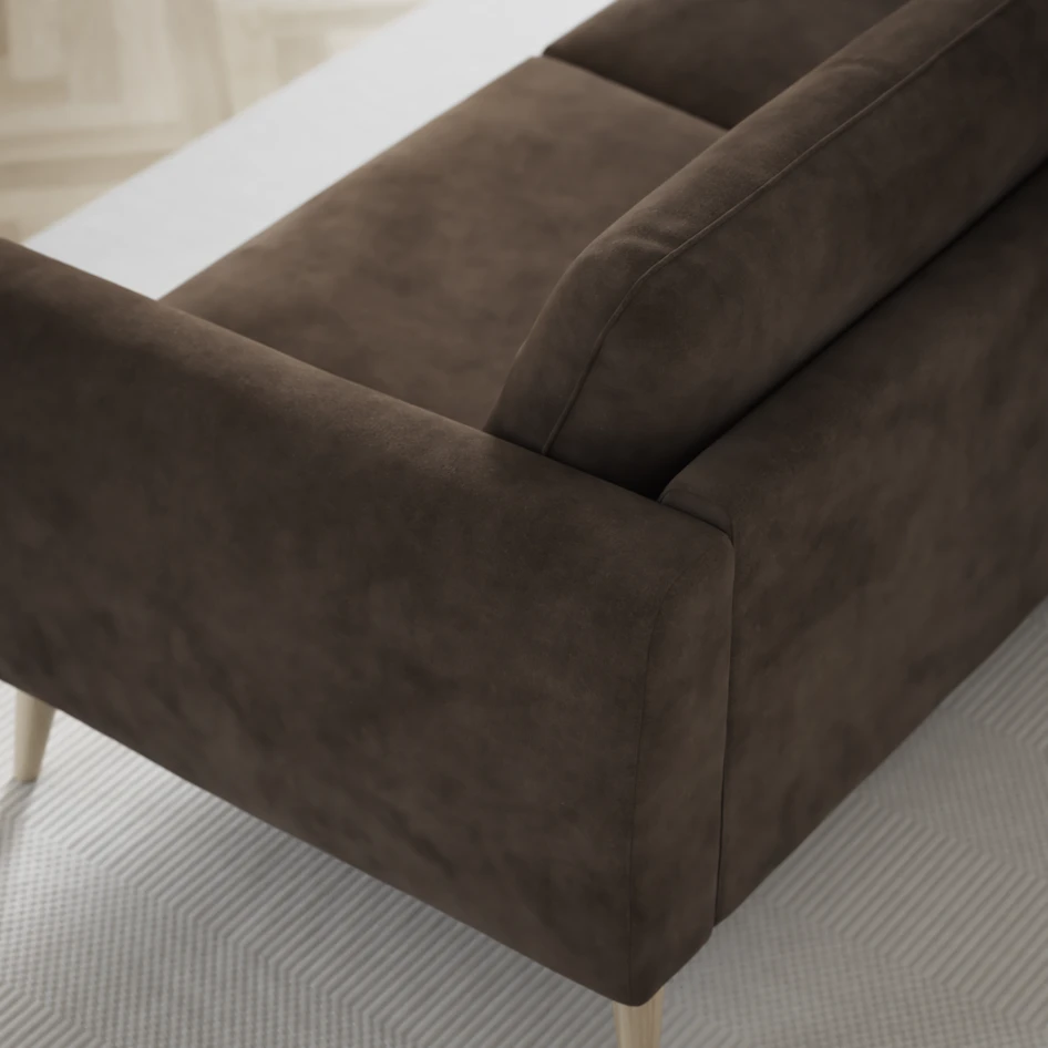 Bridge - 2-sits soffa - Brun