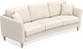 Eden - 3-sits soffa svängd - Beige