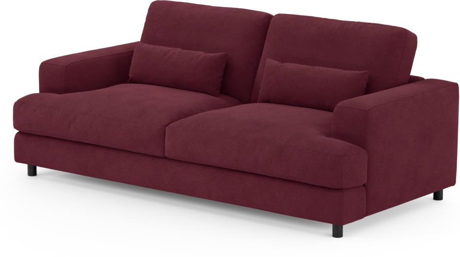 Noma - 3-sits soffa - Röd