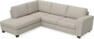 Friday - 2,5-sits soffa med divan vänster - Beige