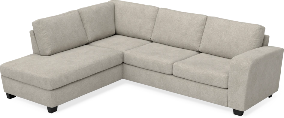 Friday - 2,5-sits soffa med divan vänster - Beige