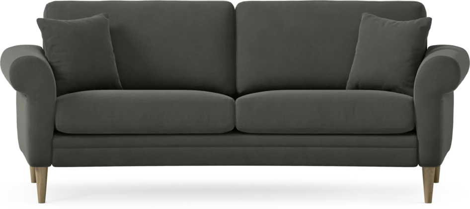 Eden - 2,5-sits soffa svängd - Grå