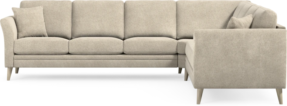 Eden - Hörnsoffa, 3+3-sits - Beige