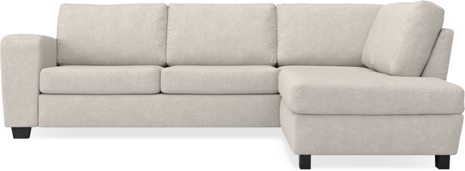 Friday - 2,5-sits soffa med divan höger - Grå
