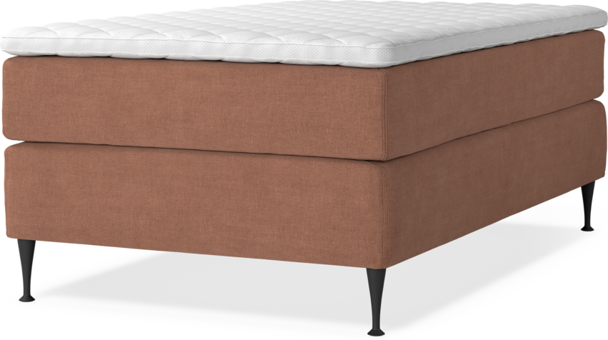 Delux Exclusive - Kontinentalsäng, enkelsäng 120 cm med bäddmadrass