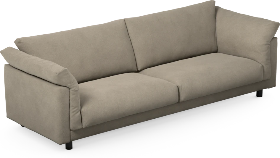 Cherrie - 4-sits soffa, fast klädsel - Beige