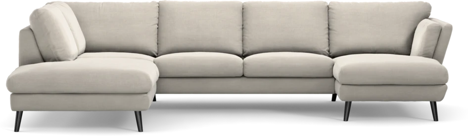 Madison - 2-sits soffa med divan vänster och schäslong höger - Beige