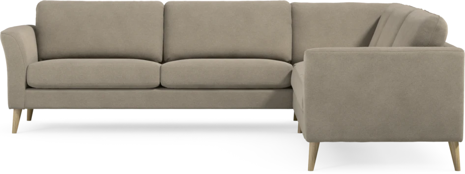 Bridge - Hörnsoffa, 3+3-sits - Beige
