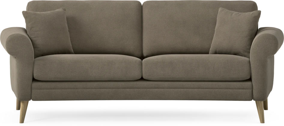 Eden - 2,5-sits soffa svängd - Beige