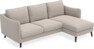 Madison - 2-sits soffa med schäslong höger - Beige