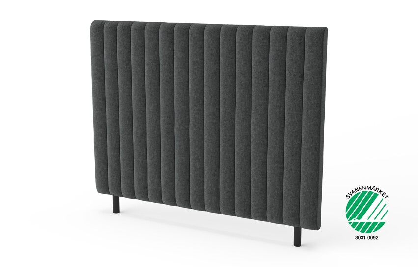 Malibu - Sänggavel, B 160-210 cm - Grå