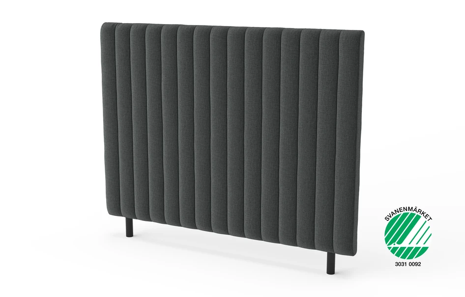 Malibu - Sänggavel, B 160-210 cm - Grå