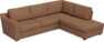 Friday - 2,5-sits soffa med divan höger - Orange