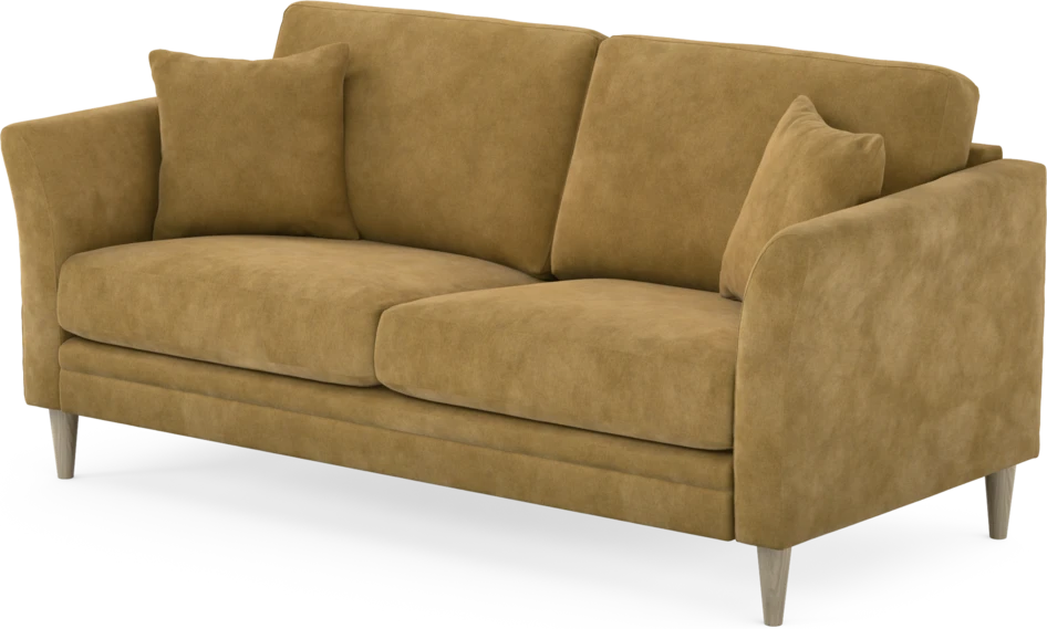 Eden - 2,5-sits soffa - Gul