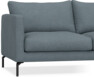 Impression Delux - 3-sits soffa med schäslong höger - Blå