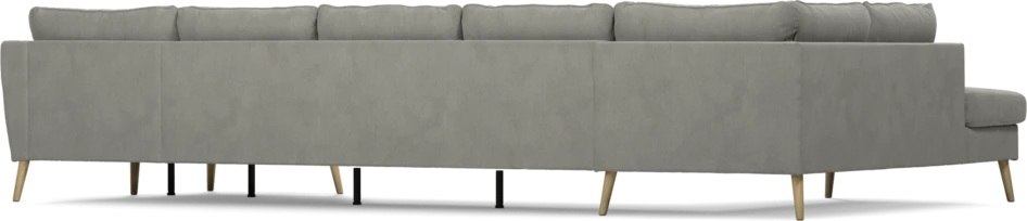County - 4-sits soffa med divan vänster och schäslong höger - Grå