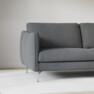 Madison Lux - 2-sits soffa med schäslong vänster - Grå