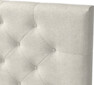 Delux Pikerad - Sänggavel, 90-210 cm - Beige