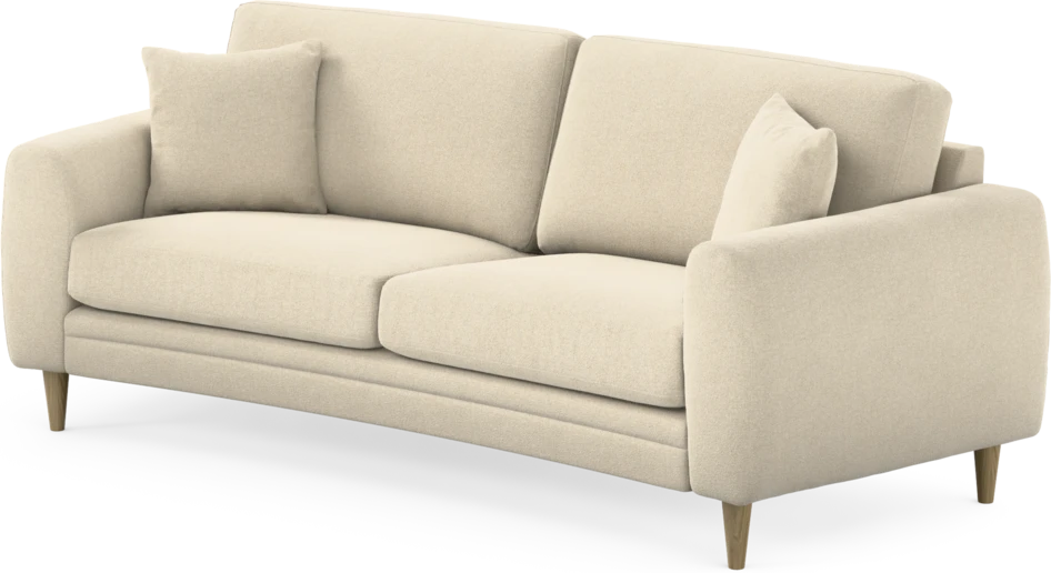 Eden - 2,5-sits soffa svängd - Beige