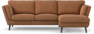 Madison - 2-sits soffa med schäslong höger - Orange