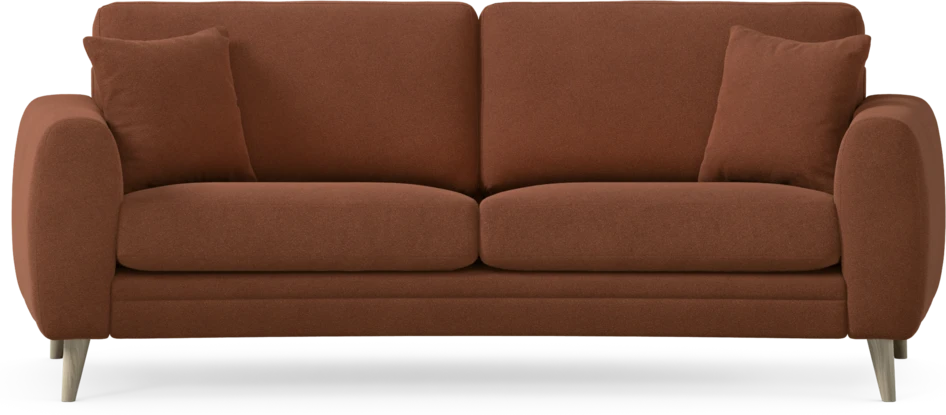 Eden - 2,5-sits soffa svängd - Orange